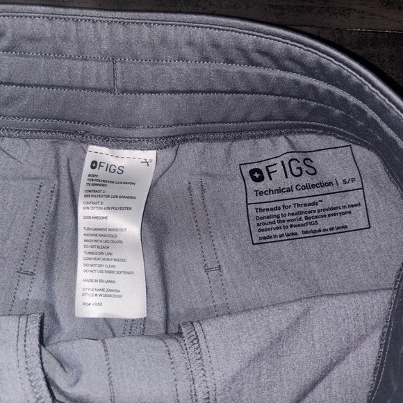 FIGS High Waisted Uman Relaxed Jogger Scrub Pants SZ S - Picture 8 of 12